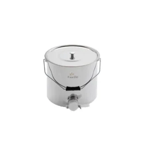 Secchiello Inox da 25 kg con rubinetto